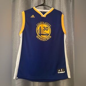Steph Curry Jersey Blue